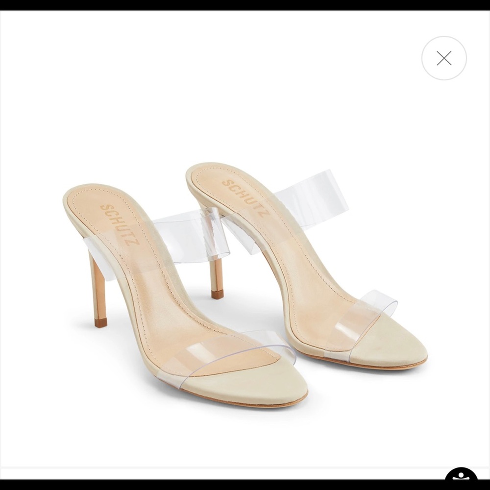 Shutz Ariella Sandal nude size 8.5